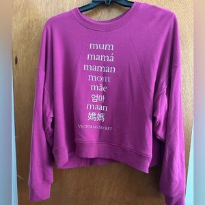 Victoria Secret Crop Crew Mom
